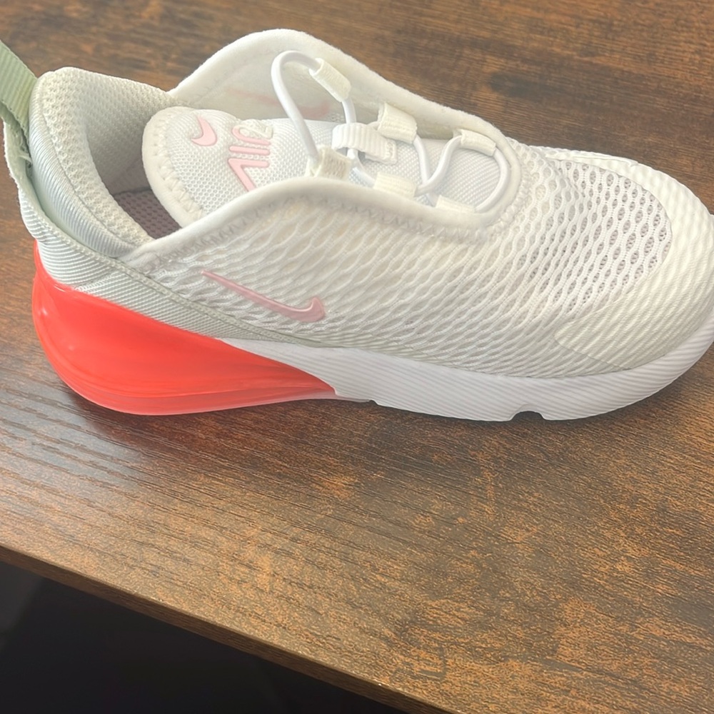 Kids Air Max 270 (TD) white/pink